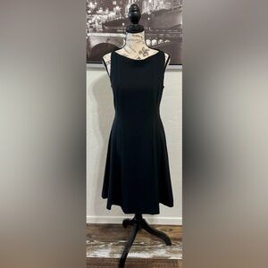 Banana Republic Women’s Size 6 Fit & Flare Black Dress